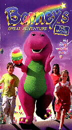 Barney - Barney's Great Adventure: The Movie (VHS, 1998)