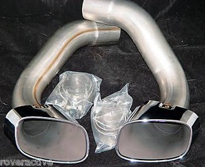 Bmw e70 x5 4.8 oval exhaust tip 3.0 #2