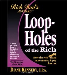 Loopholes Of The Rich by Diane Kennedy (2002, Abridged, Compact Disc)