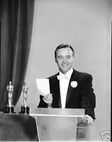 jack lemmon 1964 academy awards oscar rare abc tv photo  enlarge