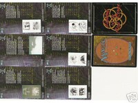 X-Files rare stuff 6 trading cards + bonus !