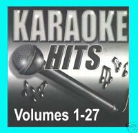 Karaoke Hits 27 cd g cd+g Pop pack 524 songs kareoke cd in Musical Instruments & Gear, Karaoke Entertainment, Karaoke CDGs, DVDs & Media | eBay