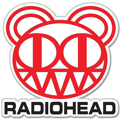 radiohead sticker