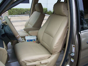 Honda odyssey leather seat covers #5