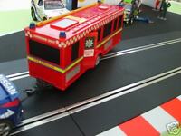 Scalextric Track Slot Cars FIRE UNIT Caravan & TOW HOOK