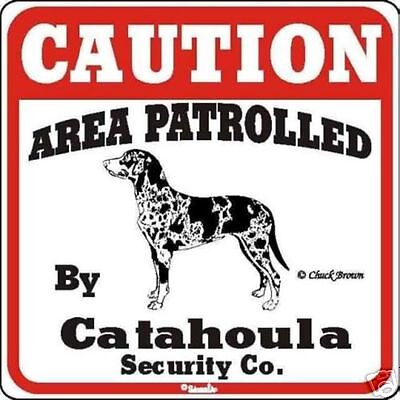 Catahoula Caution Dog Sign - Many Pet ...