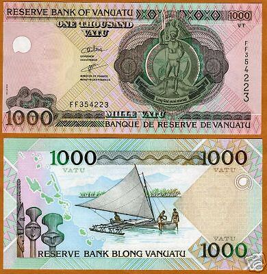 Vanuatu, 1000 (1,000) vatu, ND (2006), P New, UNC  