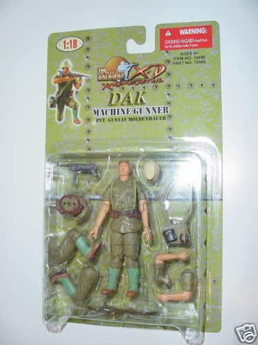 18 Pvt Gustave Moldenhauer DAK Machine Gunner XD