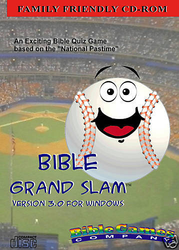 Bible Grand Slam™ V3 Software CD ROM Bible Baseball NEW  