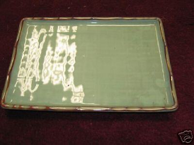 japan celadon lime salad appetizer platter plate dish  