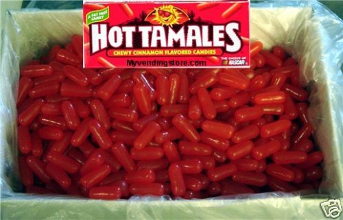 27 LB HOT TAMALES candy bulk vending gumball machines  