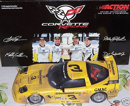 DALE EARNHARDT #3 ~ PILGRAM ~ COLLINS 118 CORVETTE C5R  