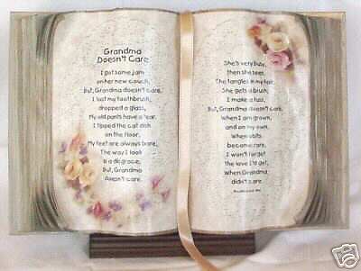 Books of Love by Judith Bond Grandma Doesnt Care  