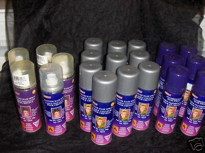 Spray On Shampoo Off Hair Color Decorative & Temporary  