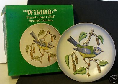 1974 GOEBEL SECOND EDITION NO. 2 BLUE TITMOUSE PLATE  