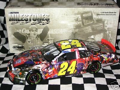 24 JEFF GORDON MILESTONES 3X DAYTONA 500 WINNER 118  