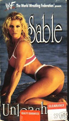 WWE SABLE UNLEASHED 1998 VHS wrestling  
