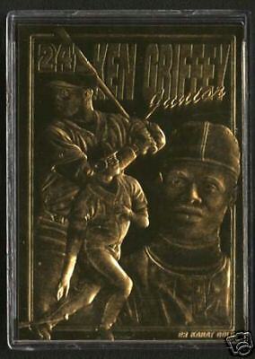  Ken Griffey Jr 1996 23 KT Gold Card Mint Bleachers