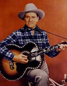 GENE AUTRY COLOR 8X10 GLOSSY PHOTO | eBay