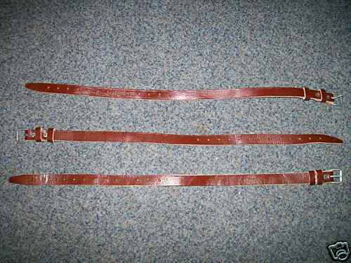 WEHRMACHT STRAPS 1943 (Brown)   WWII repro  