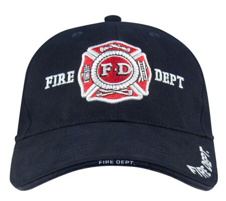 Firefighter / Firemans Ball Cap Hat Low profile  