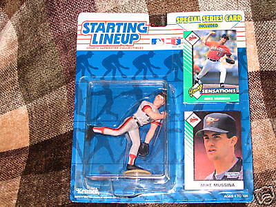 1993 Mike Mussina Starting Lineup Orioles