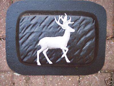 plaster concrete rain pattern brick plastic mold deer  