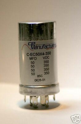 CAPACITOR CAN 50/50/50/50 µF @ 350 VDC McIntosh MX110  