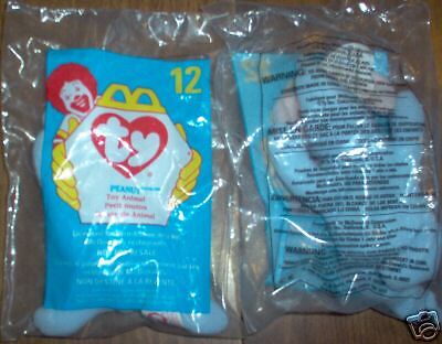 MCDONALDS 1998 TY BEANIE BABIES #12 PEANUT MIP  