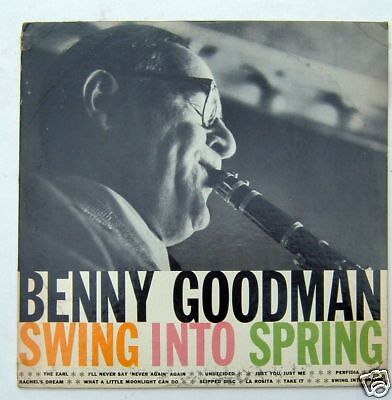 BENNY GOODMAN SWING INTO SPRING Columbia Texaco LP  