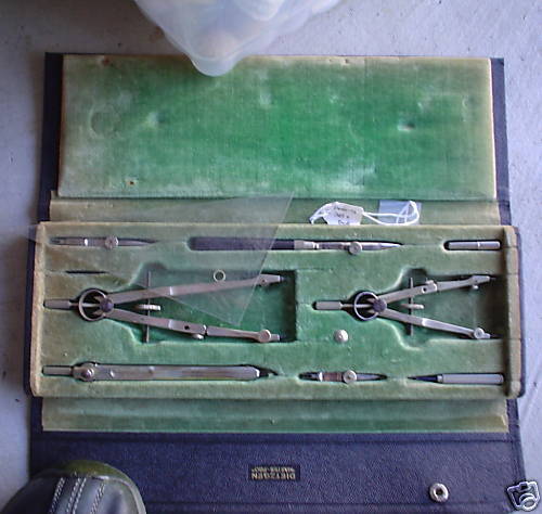 Vintage Dietgen Master Pro Drafting Set 1212PJ LOOK  