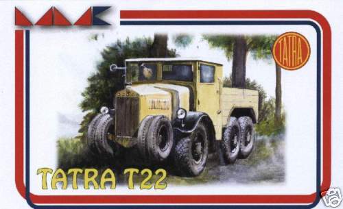 Tatra T22 Towing truck 1/35 MK Models resin 35034  