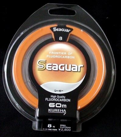 KUREHA Seaguar No.8.0   60m Fluorocarbon Line  