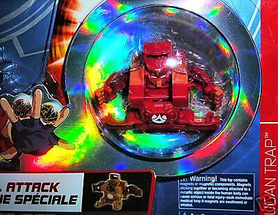 BAKUGAN SPECIAL ATTACK TRAP ZOACK RED PYRUS NOVA RARE BATTLE BRAWLERS 