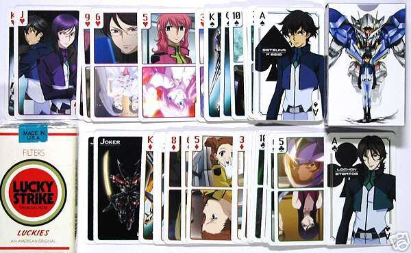 PLAYING CARDS GUNDAM 00 Tieria Feldt Mileina Mannequin  