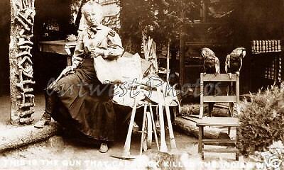   JACK ELLEN GOLD MINE MINER MINING COLORADO SPRINGS CO COWGIRL PHOTO 2