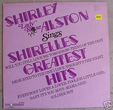 SHIRLEY ALSTON Sings Shirelles Greatest Hits Girl Group  