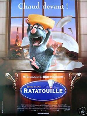   ratatouille. pixar. disney / affiche cinéma