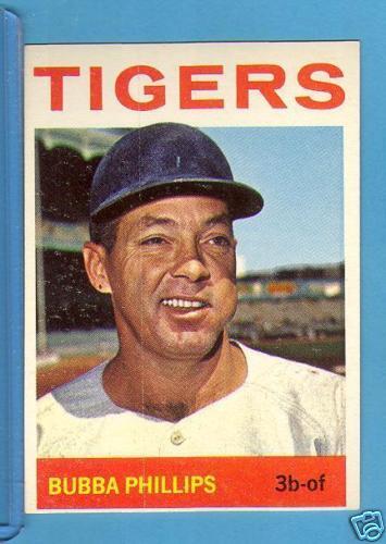 1964 TOPPS #143 BUBBA PHILLIPS NRMT  