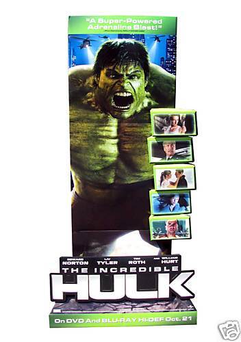 The Incredible Hulk Standee Collectible 2008 lifesize  