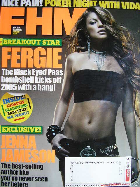 FERGIE STACY FERGUSON 1/05 FHM Mag JENNA JAMESON  