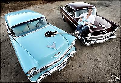 Eddie VanHalens 1956 Chevrolet Nomad and 210 Pro Street Sedan Pair 