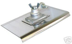 Walking Concrete Edger, Stainless Steel 10 x 6 #6781  