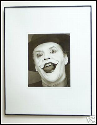 JACK NICHOLSON THE JOKER HERB RITTS BATMAN FRAMED PRINT  