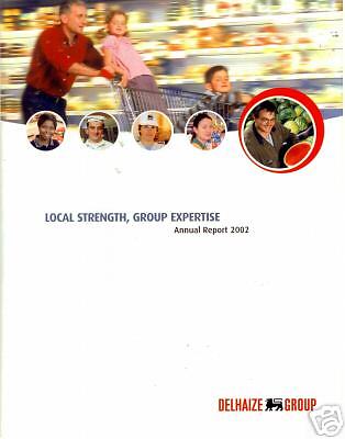 Annual Report for Delhaize Group, 2002   DEG  paperback  