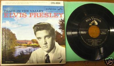 ELVIS PRESLEY EPA 4054, PEACE IN THE VALLEY, SL  