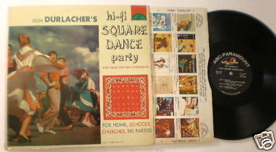 Don Durlacher Hi Fi Square Dance Party ABC 238  