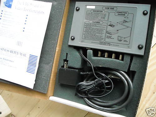 RGB 109E Video Interface Computer/Projector/TV NIB  