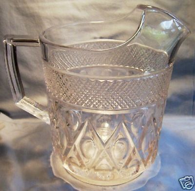 CAPE COD CRYSTAL RARE 160/239 60 OZ ICE LIPPED PITCHER  