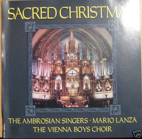 Sacred Christmas cd   Ambrosian Singers * Vienna Boys  